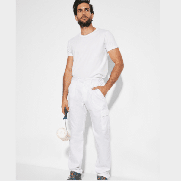Pantalon de peintre blanc PINTOR - ROLY