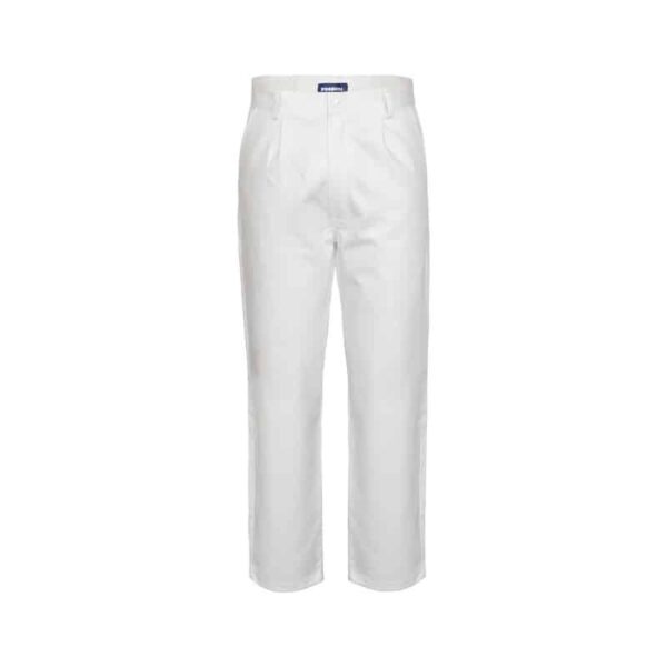 pantalon de travail blanc