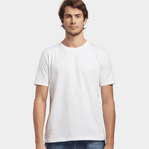 T-shirt homme coton Made in France– Coton biologique WADESCARTES - Les Filosophesblanc