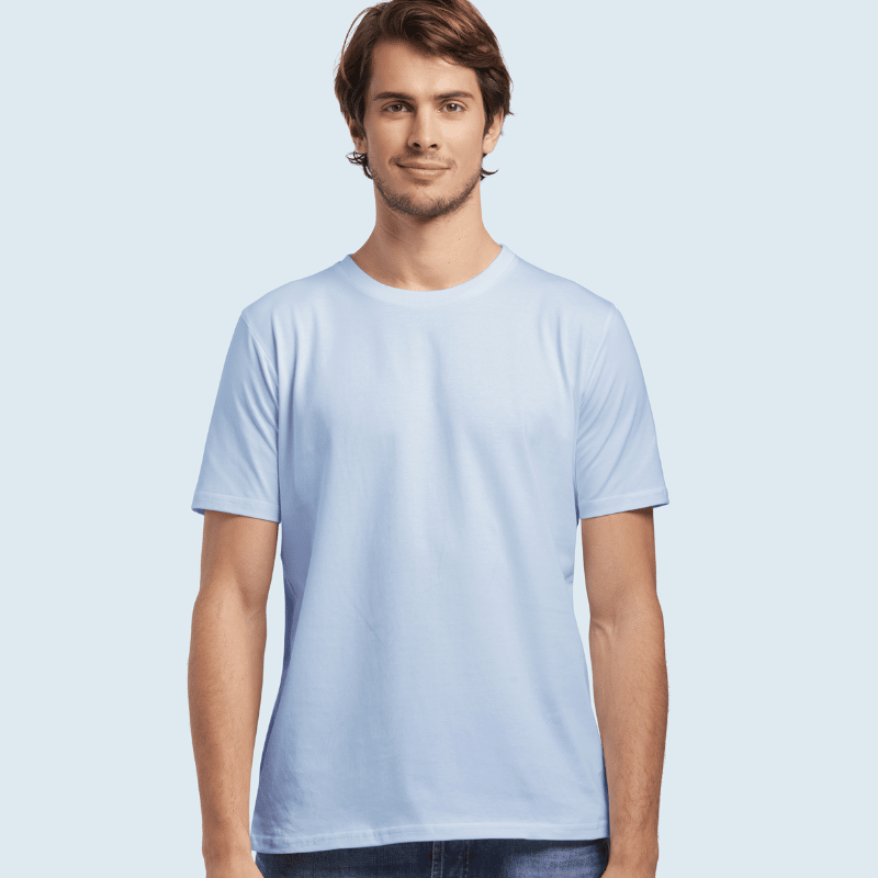 T-shirt homme coton Made in France– Coton biologique WADESCARTES - Les Filosophesbleuciel