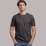T-shirt homme coton Made in France– Coton biologique WADESCARTES - Les Filosophesgris
