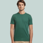 T-shirt homme coton Made in France– Coton biologique WADESCARTES - Les Filosophesvert