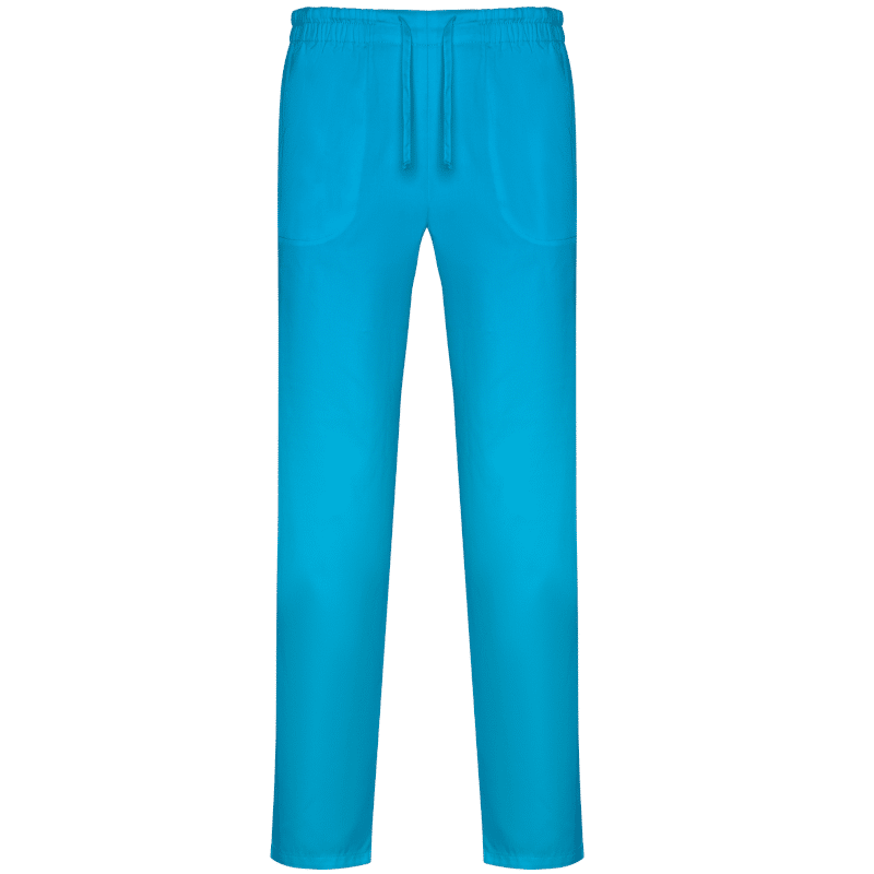 Pantalon unisexe CARE - Polycoton - ROLYturquoise