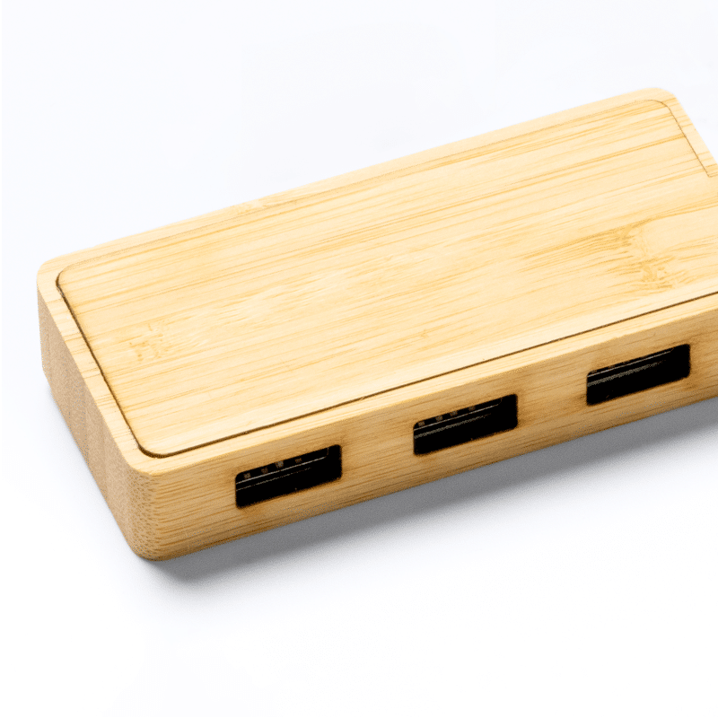 Port USB en bambou - NEPTUNE 1
